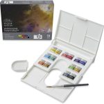 Winsor & Newton Professional Watercolor Paint Set, Compact Set, 14 Half Pans
